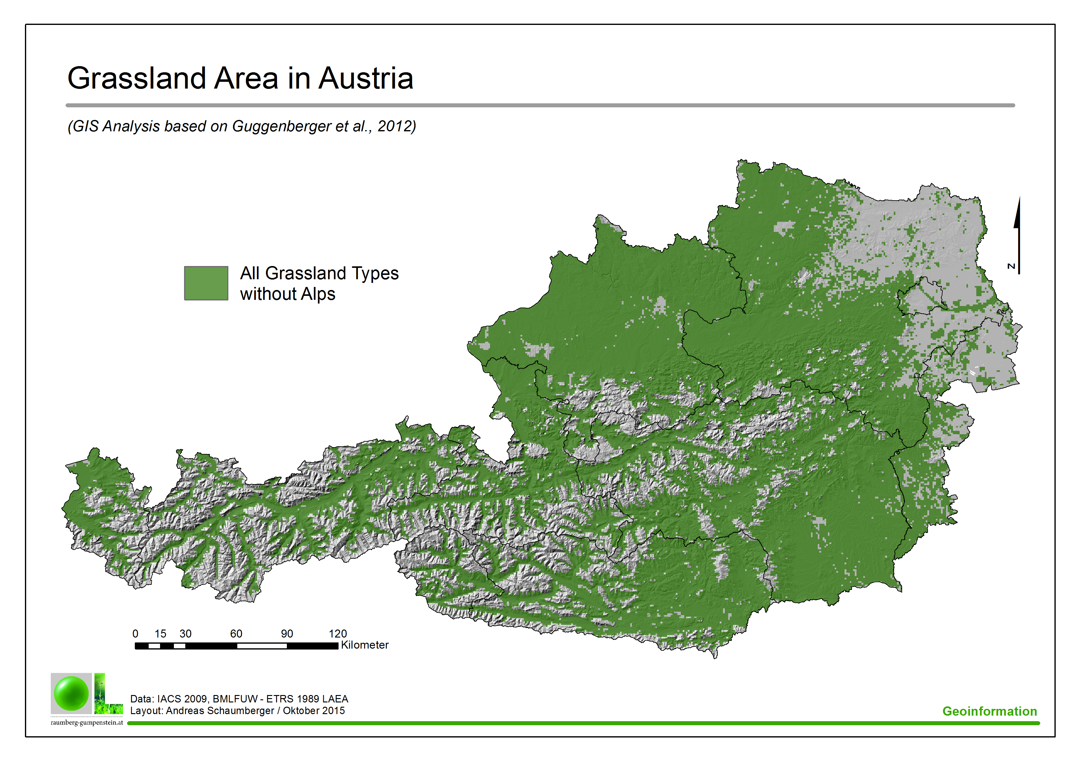 Grassland Area in Austria